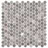 Andova Tiles SAMPLE Orb 075 x 075 Metal Penny Round Mosaic Tile SAM-ANDORB255